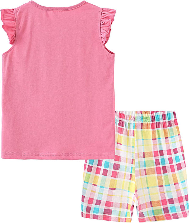 Baby Girls Summer Cotton Shorts Set