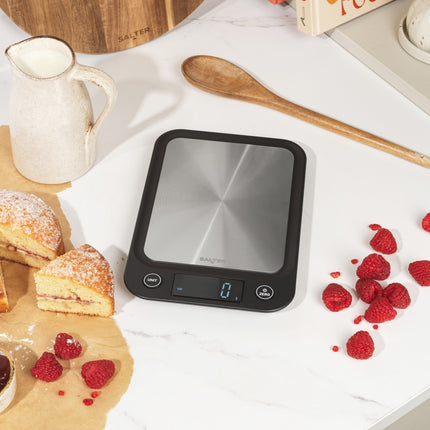 Salter Digital Kitchen Scale Ultra Slim Electronic Food Scale Cooking & Baking