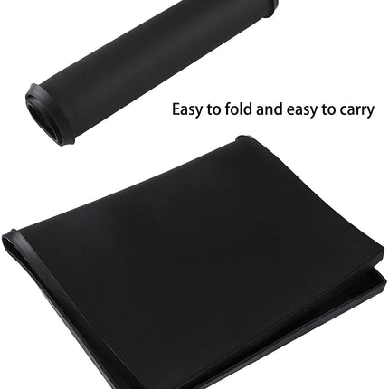 Large Pet Puppy Silicone Waterproof Feeding Food Mat Dog Non Slip Bowl Placemat