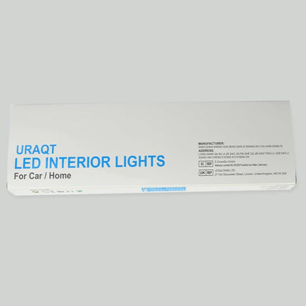 12V Interior LED Light Bar, 120 LED Universal Strip Light with ON/OFF Switch and Extension Cord, White Lamp for Van Car Auto Camper Bus Caravan Boat RV Kitchen Bathroom Cabinet (2 Pack)