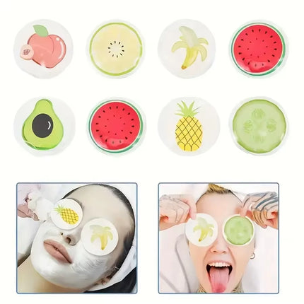 Gel Ice Pack Reusable Cooling Eye Pads and under Eye Patches,Eye Hot Cold Treatment Pack for Redness,Pain Relief and Eye Relax