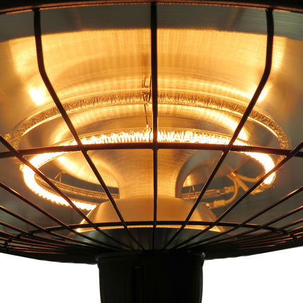 Garden Electric Heater Patio Ceiling Hanging Halogen Infrared Light 1KW / 2.5KW