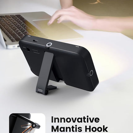 LED Fill Light with Hidden Bracket USB Rechargeable for Streaming and Vlogging