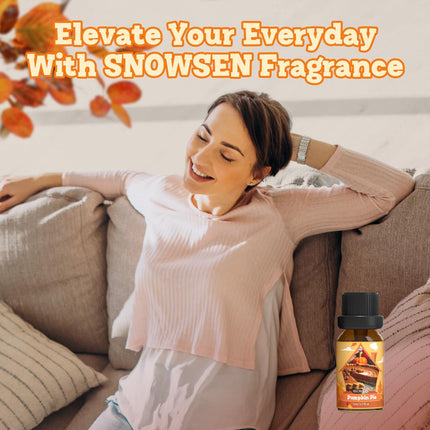 SNOWSEN Autumn Essential Oil Set, Essential Oils for Diffusers for Home, Fall Fr