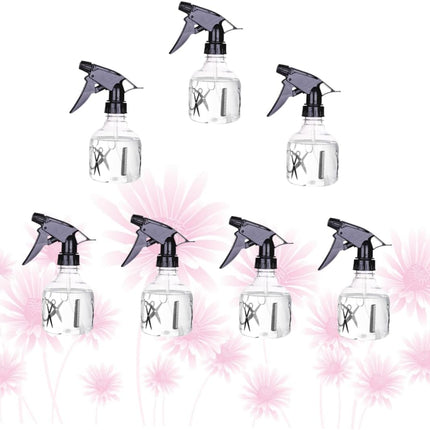 7Pcs Sturdy Plastic Continuous Spray Bottle Reusable Hairdressing Haircut Sprayer