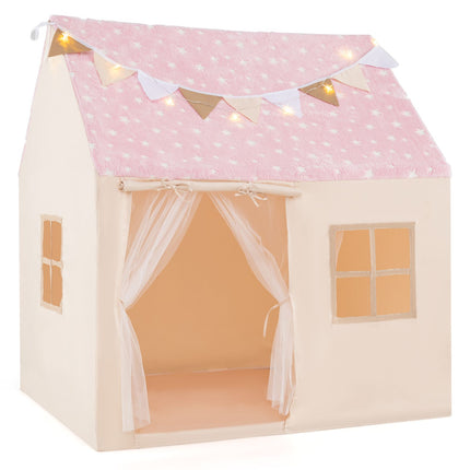Large Toddler Playhouse with Glow in the Dark Stars