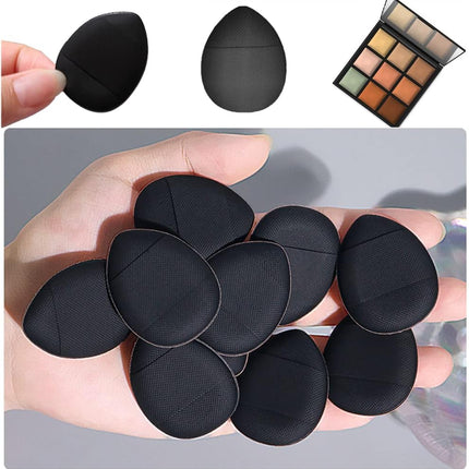 20 Pcs Finger Powder Puff Band Handle Makeup Blender Sponge Ultra Soft Mini Powder Puff for Foundation Concealer Cosmetic Foundation Sponge Mineral Powder Wet Dry Makeup Tool