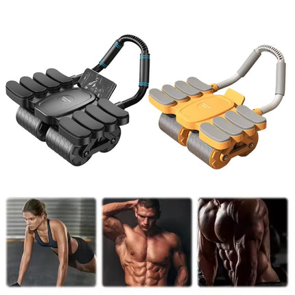 Healthy Belly Wheel Foul Wheel Abdominal Muscles Trainer Home Exercise Equipment