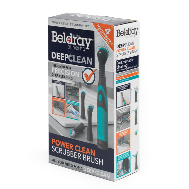 Beldray Handheld Electric Scrubber Cleaning Brush Cordless Spin Power Cleaner