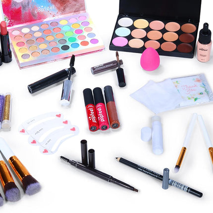 Full Makeup Kit | Women'S Makeup Sets - Professional Makeup Kit, Portablemakeup Kits Cosmetic Set Makeup Kit Makeup Bundle for Beginners