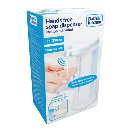 330Ml Touchless Automatic Soap Dispenser Hands Free Liquid Sanitiser IR Sensor