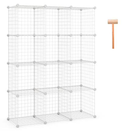 12 Wire Cube Storage Unit