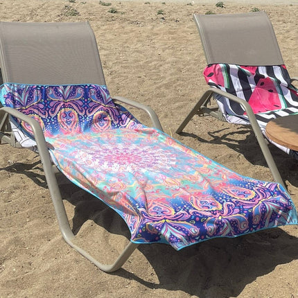 Large Beach Towel Microfibre with Bag - Quick Dry Sand Free Swimming Towels