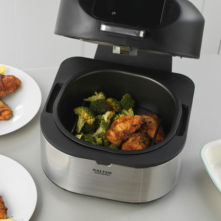 Salter Digital Air Fryer 5 in 1 Electric Cooker Aero Grill Pro 6L Capacity 1750W