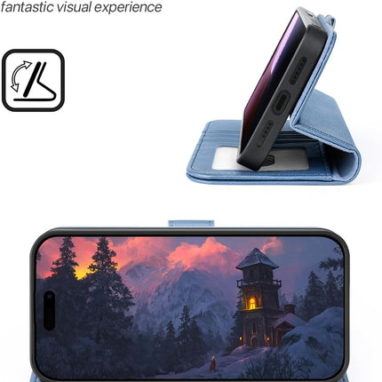 OCASE for Iphone 16 Pro Max Case, Detachable 2 in 1 PU Leather Wallet Case With