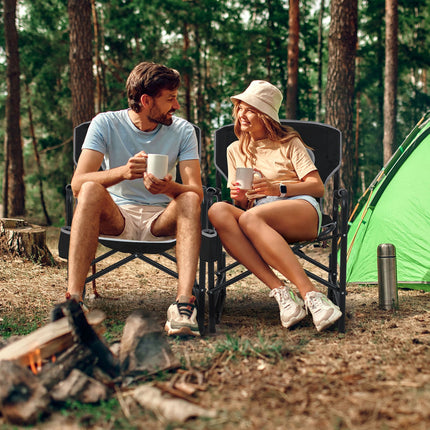 Outdoor Rocker Camping Chair Portable Foldable Rocking Chair