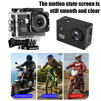 4K Sport Go Pro 170° Action Camera Ultra HD 20MP Wifi Waterproof Remote Control