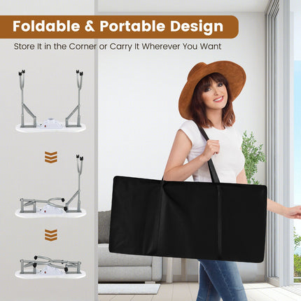 Folding Manicure Nail Table with Electric Dust Collector