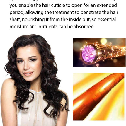 DIY Thermal Deep Conditioning Flaxseed Hair Heat Cap,Microwavable Micro Hair Conditioning Cap Heat Therapy for Steaming Hair,Hat Spa Cap Styling Tools