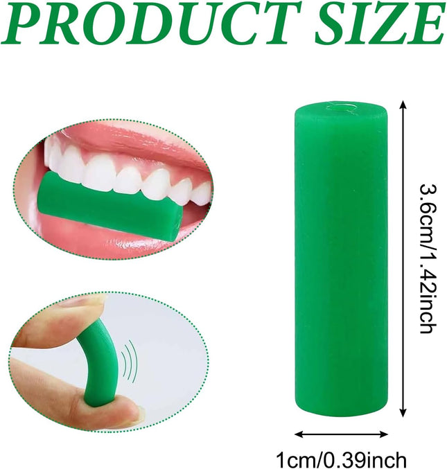 Orthodontic Chews, Mint Flavored Orthodontic Chews 10 Pack - Improve Orthodontic Braces Fit and Comfort