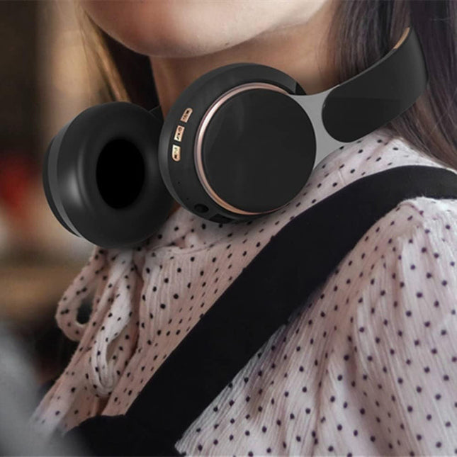 Powerful Bass Wireless over Ear Bluetooth 5.0 Headphones Deep Bass Headset