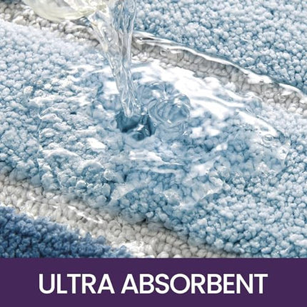 Bath Mat 50 X 80 Cm, Extra Soft Absorbent Microfiber, Non-Slip Washable