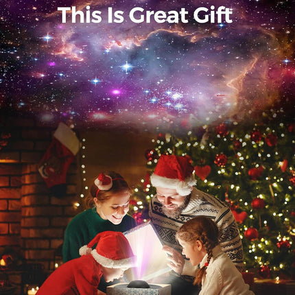 13In1 Galaxy Starry Sky Projector Night Light Rotating LED Planetarium Star Lamp