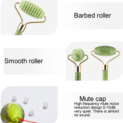 Lamkrtlp Jade Roller & Gua Sha, Face Roller, Facial Beauty Roller Skin Care Tool