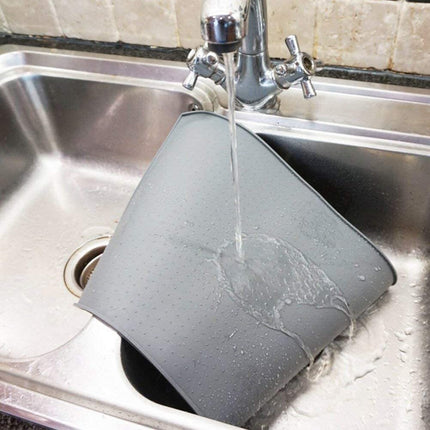 Large Pet Puppy Silicone Waterproof Feeding Food Mat Dog Non Slip Bowl Placemat