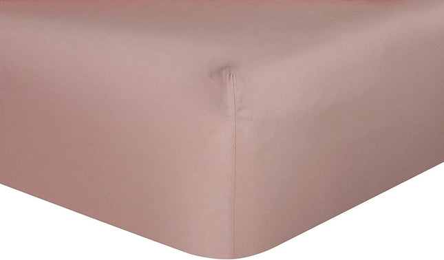 Sleepdown Plain Bamboo Fitted Sheet Soft Warm Cosy & Breathable Comfortable Bedd