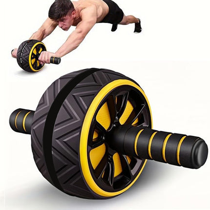 Pro Abs Roller Exercise Wheel Abdominal Core Strength Workout Muscle Cruncher UK