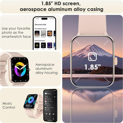 Smart Watch Women Ladies Fitness Tracker Blood Pressure Heart Rate Sport Watch