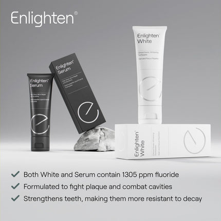 Duo Care - Whitening Toothpaste and Repairing Toothpaste Kit for Sensitive Teeth, Stain Removal, Stain Repeller and Advanced Enamel Repair