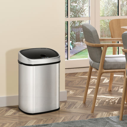 Sensor Dustbin Touchless Trash Can Automatic Garbage Bin Stainless Steel