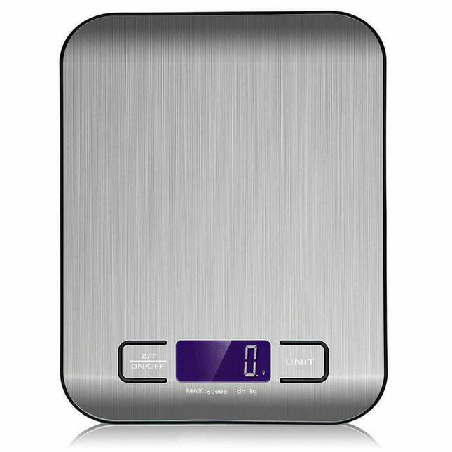 DIGITAL LCD 1G-5000G KITCHEN ELECTRONIC BALANCE SCALE FOOD WEIGHT POSTAL SCALES