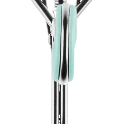 Eyelash Curler Light Blue – Spring Action for Long Lasting, Extra Wide Eyelash Curl, Comes with Two Replacement Silicone Pads.