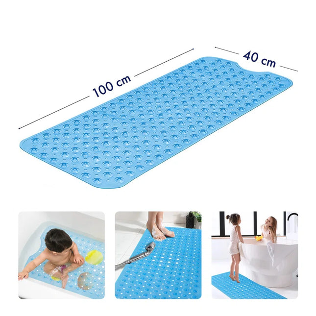 Ishpreet Rectangle Non Slip Bath Shower Mat