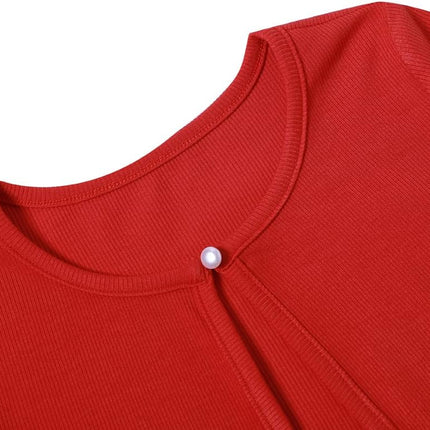 Girls Clothing Set 2 Pieces Long Sleeve Cardigan + Sleeveless Floral Print Dress Sets and Outfits