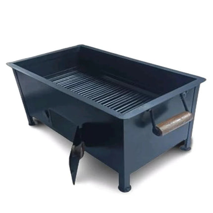 Traditional Portable Charcoal BBQ Grill ANGITHI Picnic Camping Outdoor Barbecue