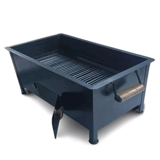 Traditional Portable Charcoal BBQ Grill ANGITHI Picnic Camping Outdoor Barbecue