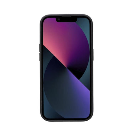 Flexible Leather Back Cover with CardHolder for iPhone 14 Series