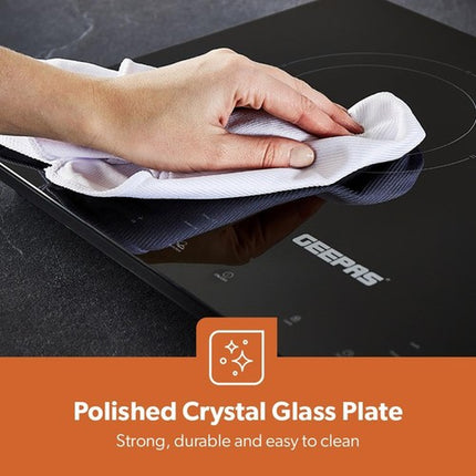 Electric Induction Hob Portable Digital Touch Dual Cooker Hot Plate 2800W