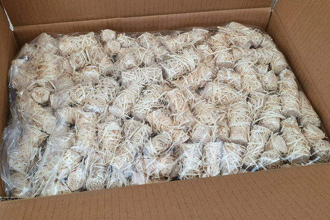 Eco Friendly Natural Wood Wool Fire Lighters 5 KG 500 Pieces +
