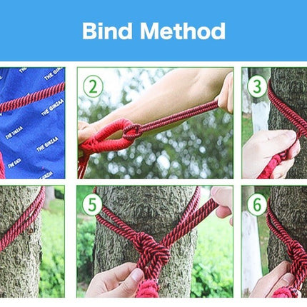 Camping Hammock 1 - 2 Person Outdoor Garden Portable Double Swing Hanging Bed