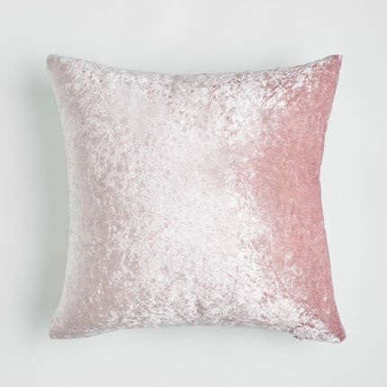 Sienna Crushed Velvet Set of 4 X Cushion Covers Case Plain Sofa Luxury 18" X 18"