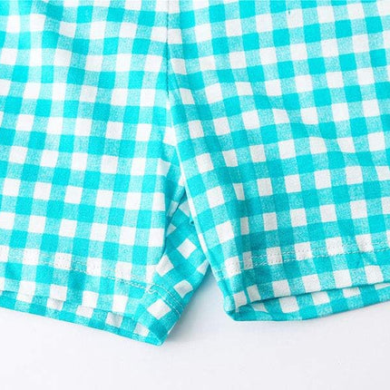 Toddler Girls Summer Outfit Cotton Top and Shorts Clothing Set