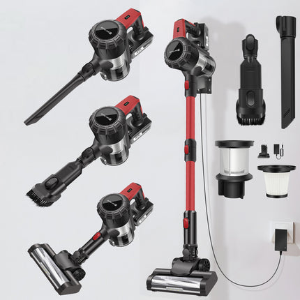 6000W Cordless Vacuum Cleaner Hoover Upright Lightweight Handheld Bagless Home