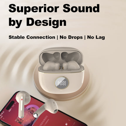 TWS Bluetooth Wireless Earbuds in Ear ENC Noise Cancelling Mic HIFI Earphones