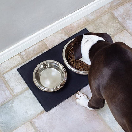 Large Pet Puppy Silicone Waterproof Feeding Food Mat Dog Non Slip Bowl Placemat