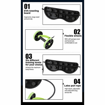 Abs Trainer Body Rip Total Body Gym Abdominal Resistance Exercise, Home Outdoor